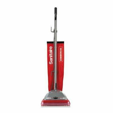 ELECTROLUX FLOOR CARE CO Sanitaire, TRADITION UPRIGHT VACUUM WITH SHAKE-OUT BAG, 16 LB, RED SC684G